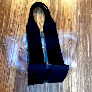 Rebecca Minkoff clear tote bag. NEW!